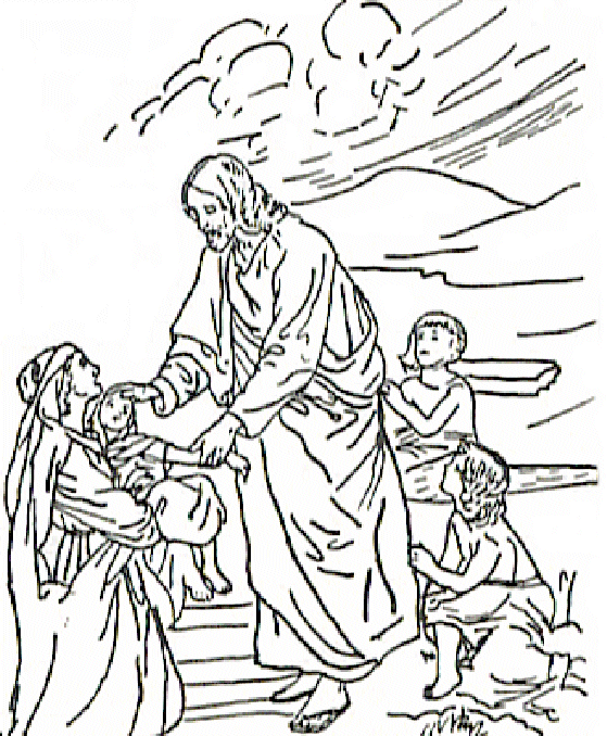 Jesus And The Children